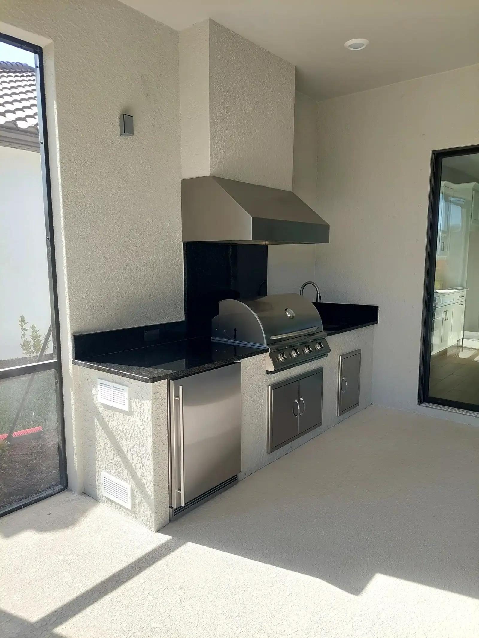 Outdoor kitchen project in Estero, FL